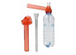 Uni-Bong (Κόκκινο): Μετατρέψτε Οποιοδήποτε Μπουκάλι σε Bong