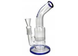 Glass Bong Bullet 23cm Blue + Percolator
