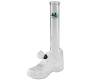 Glass Bong Black Leaf Goal 29.5cm -  Price: 44,50€
