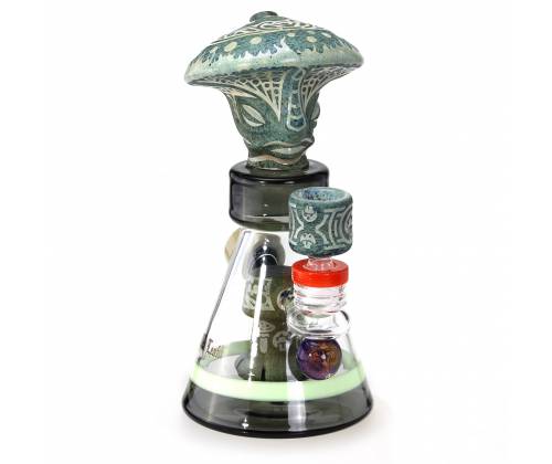 BL Γυάλινο Bong Diffuser Mushroom Wizard - 22cm - Τιμή: 165,00€