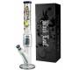 Glass Bong IN BOX Black Leaf | Hanuman Ice 10-Arm 50cm -  Price: 145,00€