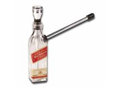 Glass Bottle Bong «Blue Heaven» - 15cm
