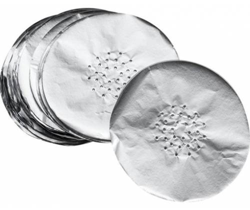 Φύλλο Αλουμινίου για Ναργιλέ Pre-Cut Στρογγυλό με Τρύπες - 50 τεμ. - Τιμή: 3,10€