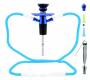 Ναργιλές Hookah Travel Kit Μπλε - 2 Hoses - 25cm - Τιμή: 17,50€