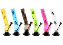 Ακρυλικό Bong Dreamliner Μίνι 15cm - Leaf Design