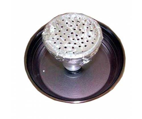 Φύλλο Αλουμινίου για Ναργιλέ High Quality - Τετράγωνο 16x16cm 50τεμ. - Τιμή: 5,90€