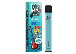 Ηλεκτρονικός Ναργιλές Atomic E-Shisha Menthol 2ml 700 Puff - Χωρίς Νικοτίνη