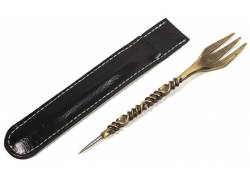 Πιρούνι Καπνού για Ναργιλέ 16.5cm - Χρυσό