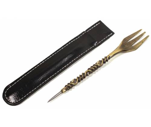 Πιρούνι Καπνού για Ναργιλέ 16.5cm - Χρυσό - Τιμή: 5,90€