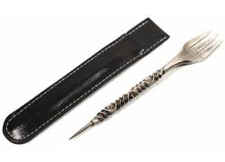 Hookah Tobacco Fork 16.5cm - Silver