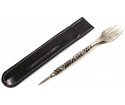 Hookah Tobacco Fork 16.5cm - Silver -  Price: 5,90€