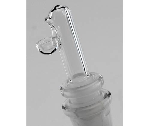 Γυάλινο Bong IN BOX Black Leaf  | Baby Bongbastic  36cm - Τιμή: 89,00€
