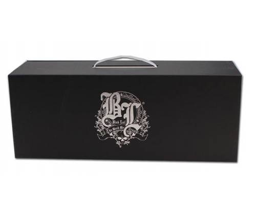 Γυάλινο Bong IN BOX Black Leaf  | Baby Bongbastic  36cm - Τιμή: 89,00€
