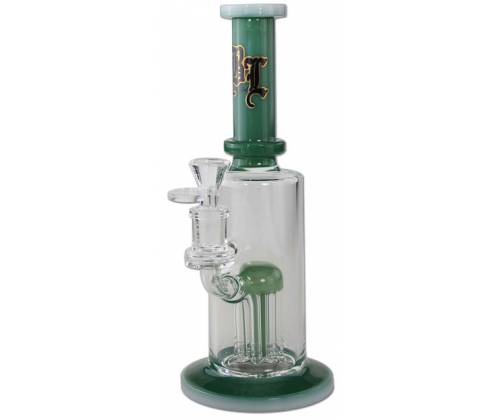 Γυάλινο Bong Percolator Green - 26cm - Τιμή: 42,00€