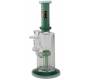 Γυάλινο Bong Percolator Green - 26cm - Τιμή: 42,00€