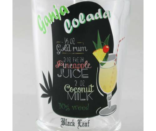 BL Γυάλινο Bong Ganja Colada - 29cm - Τιμή: 32,50€