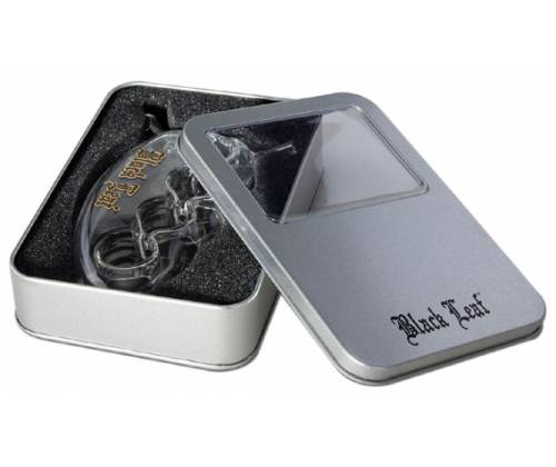 Νερόπιπα Black Leaf Γυάλινη «Knuckle Duster Pure» - 13x7cm - Τιμή: 29,50€