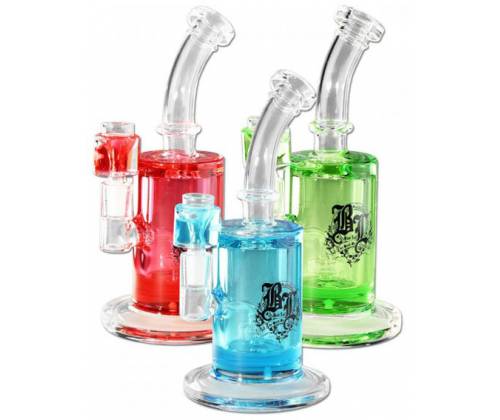 Γυάλινο Herb Bong BL Cooling System + Percolator - Κόκκινο 23cm - Τιμή: 78,00€