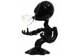 Glass Bong Black Alien 15cm