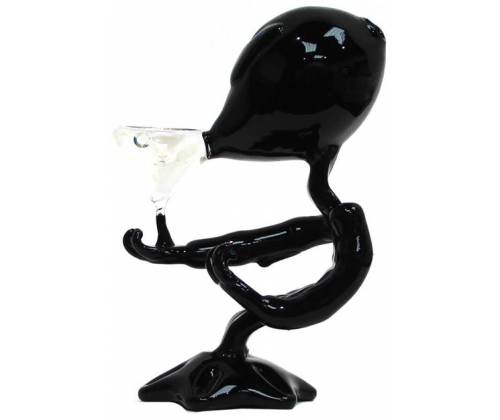 Γυάλινο Bong Black Alien 15cm - Τιμή: 29,90€