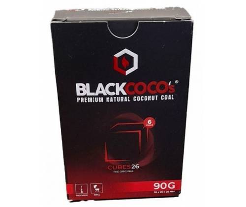 Καρβουνάκια για Ναργιλέ τετράγωνα BlackCoco Mini Box (26mm) - 90gr - Τιμή: 2,00€