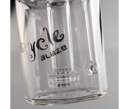Γυάλινο Blaze Bong Recycle Percolator - 29cm - Τιμή: 88,00€