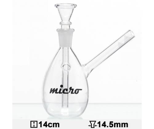 Γυάλινο Bong Micro 14cm - 01101 - Τιμή: 6,90€
