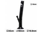 Γυάλινο Bong BLACK ART 42cm - 01155