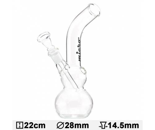 Γυάλινο Bong MICRO 22cm - 01182 - Τιμή: 9,80€
