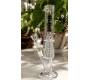 Γυάλινο Ice Bong PlayBong «Zylinder» + Percolator 39cm - Τιμή: 33,90€