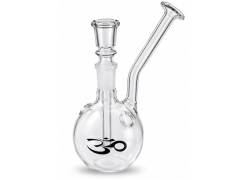 Γυάλινο Bong OM Mini με Γυάλινο Επιστόμιο (Whistle Side Mouth) 14.5cm
