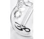 Γυάλινο Bong OM Mini με Γυάλινο Επιστόμιο (Whistle Side Mouth) 14.5cm - Τιμή: 9,90€