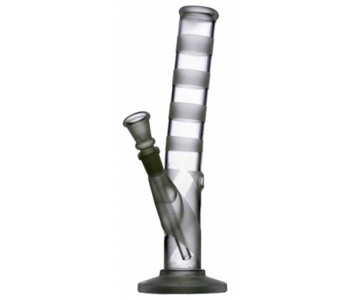 Γυάλινο Bong Bullet Stripped - 26cm - Τιμή: 14,90€