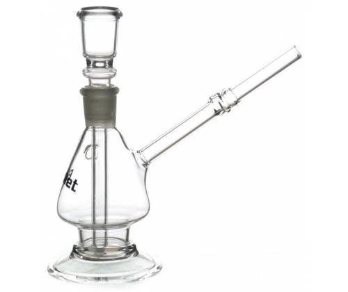Γυάλινο Bong με Πλευρικό Επιστόμιο - 14cm - Τιμή: 9,80€