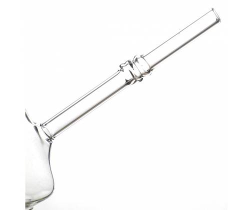 Γυάλινο Bong με Πλευρικό Επιστόμιο - 14cm - Τιμή: 9,80€