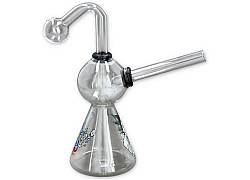 Glass Oil Bong «Morty» - 11cm