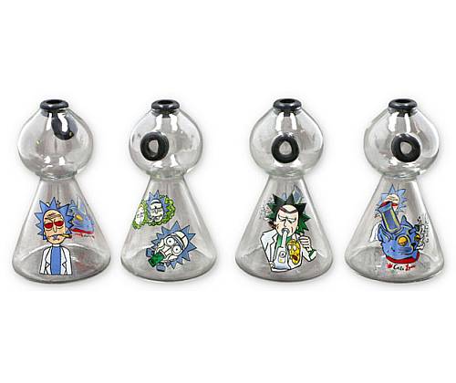 Γυάλινο Oil Bong «Morty» - 11cm - Τιμή: 15,50€