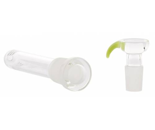 Γυάλινο Bong IN BOX Grace Glass Limited Edition | Straight Black 46cm AB03 - Τιμή: 99,00€