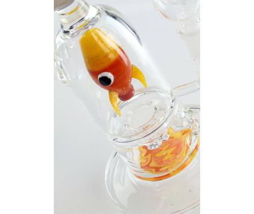 Γυάλινο Bong Black Leaf «Ascent to Saturn» - Ανάβαση στον Κρόνο 30cm - Τιμή: 129,00€