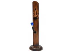 Bamboo Wood Bong Big - 31cm