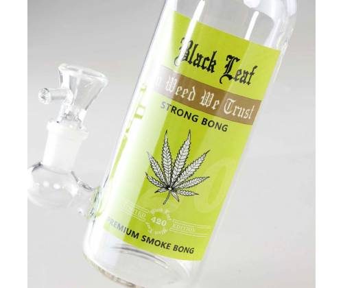 Glass Bottle Bong «Bier» - 24cm -  Price: 19,50€