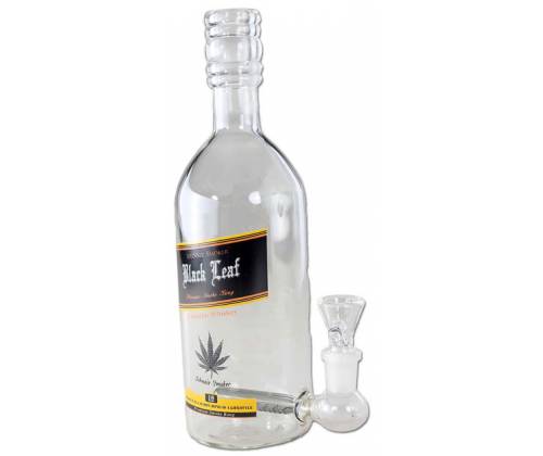 Γυάλινο Bottle Bong «Whisky» - 24cm - Τιμή: 19,50€