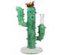 Γυάλινο Bong Black Leaf Κάκτος - Cactus King 28cm - Τιμή: 79,00€