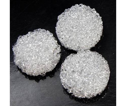 Γυάλινη Σίτα Glass Pipe Screens | Θρυματισμένο Γυαλί 15mm - 3τμχ - Τιμή: 7,90€