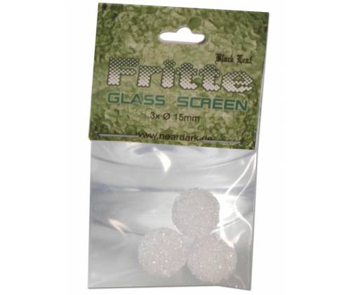 Γυάλινη Σίτα Glass Pipe Screens | Θρυματισμένο Γυαλί 15mm - 3τμχ - Τιμή: 7,90€