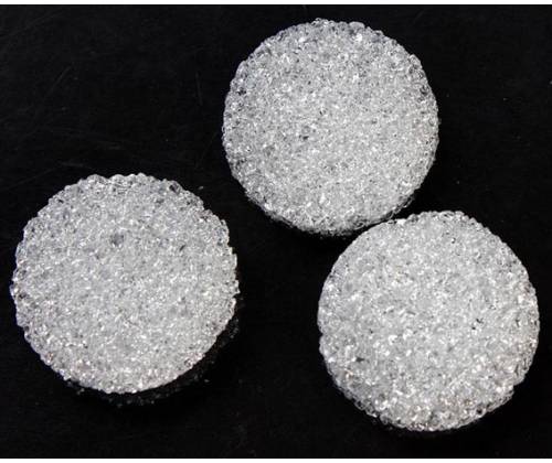 Γυάλινη Σίτα Glass Pipe Screens | Θρυματισμένο Γυαλί 18mm - 3τμχ - Τιμή: 7,90€