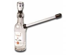 Glass Bottle Bong «Bombay» - 15cm