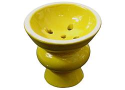 Κεραμικό Μπολ Ναργιλέ Waves - Κίτρινο