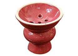 Κεραμικό Μπολ Ναργιλέ Waves - Μπορντό