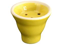 Κεραμικό Μπολ Ναργιλέ Plain - Κίτρινο